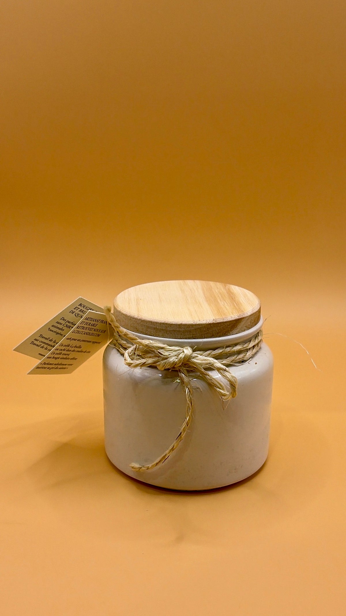 BOUGIES POT FICELLE