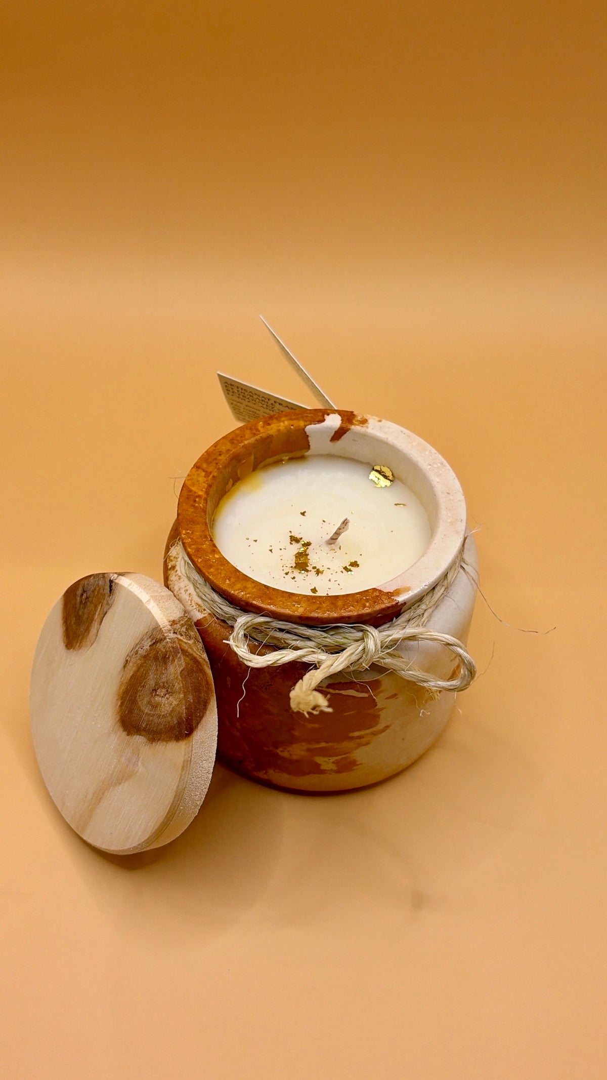BOUGIES POT FICELLE