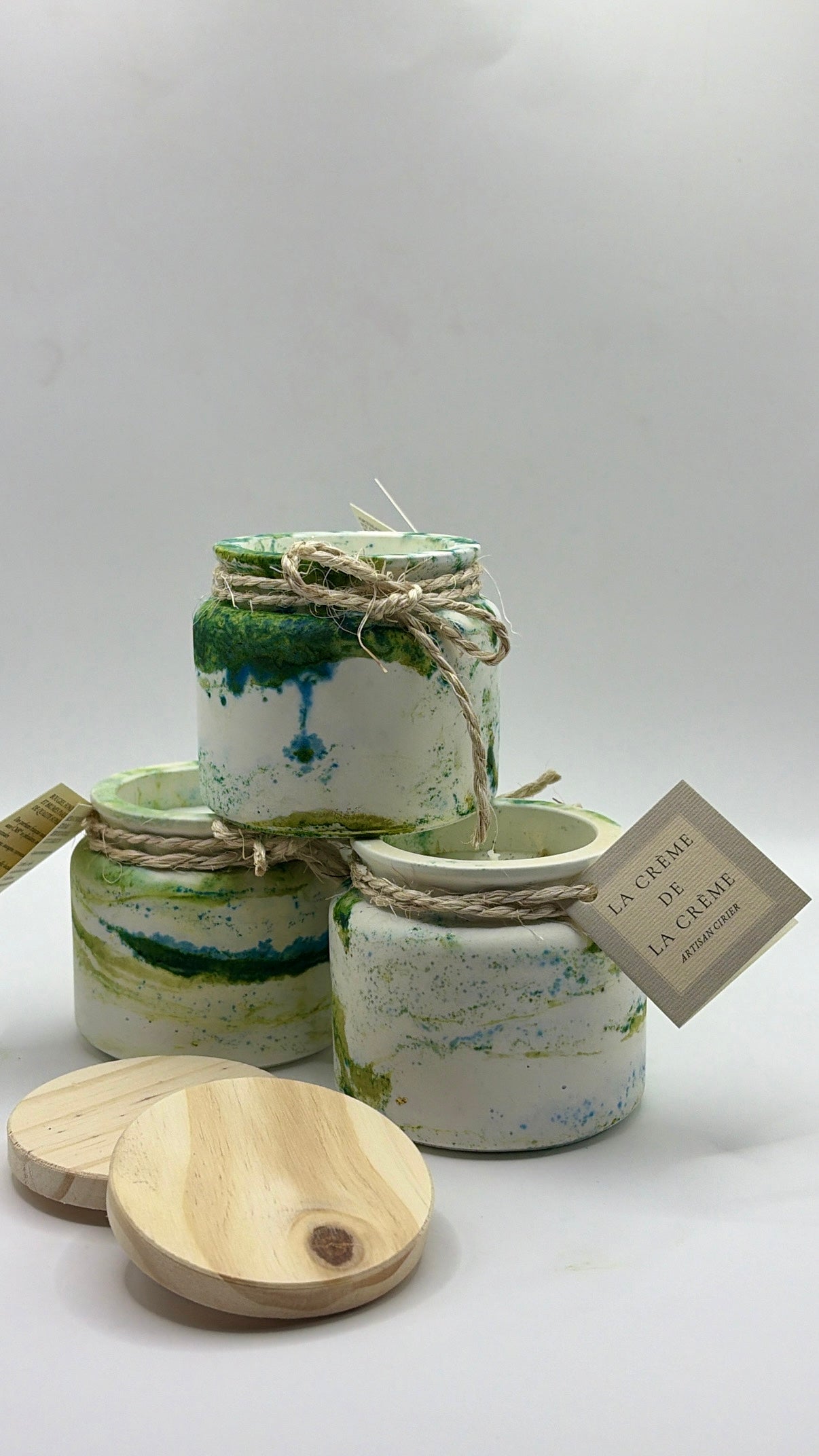 BOUGIES POT FICELLE