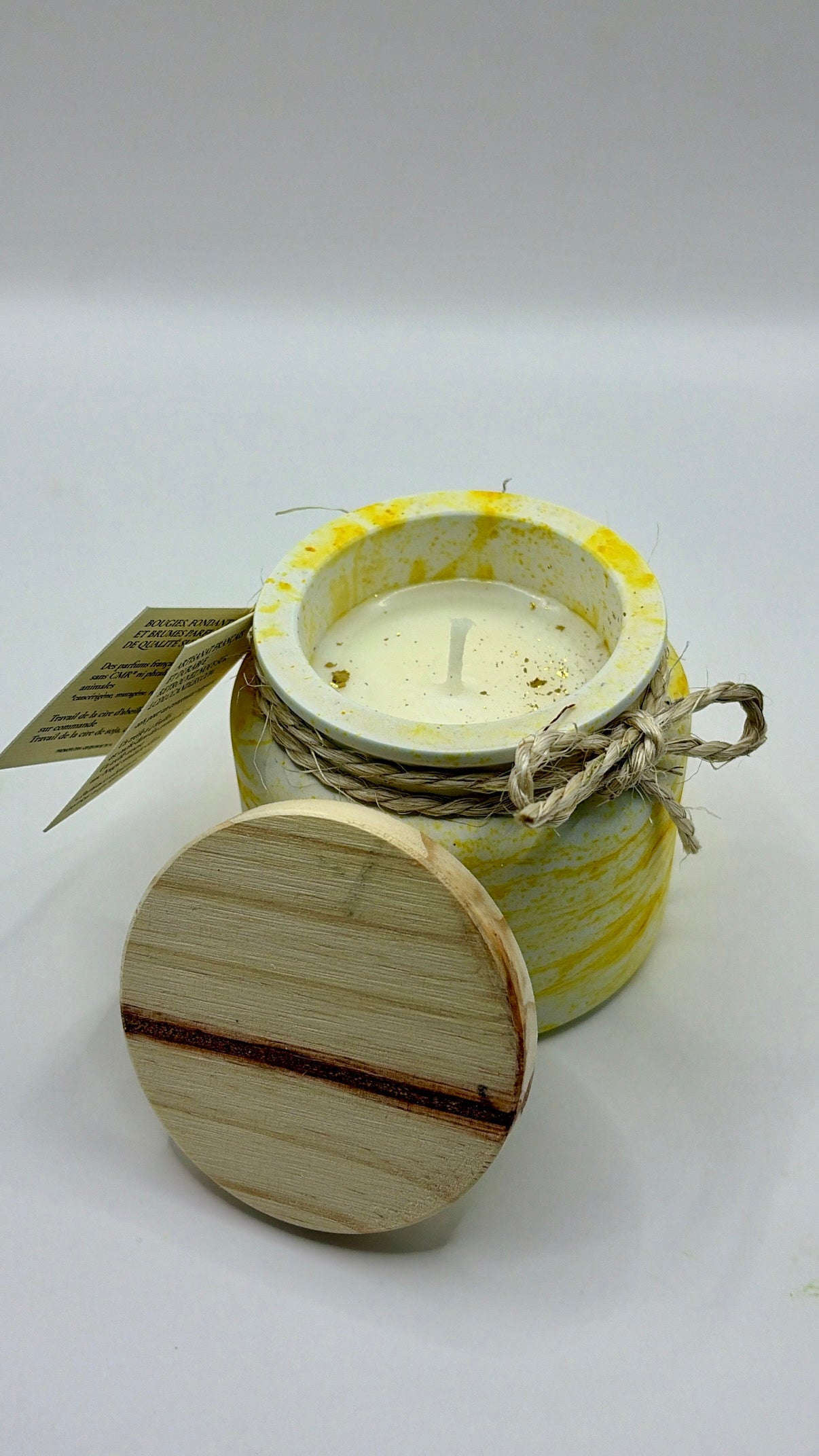 BOUGIES POT FICELLE